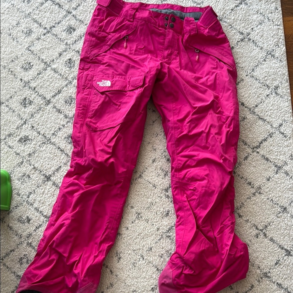 The North Face Kids Pink ski pants size medium